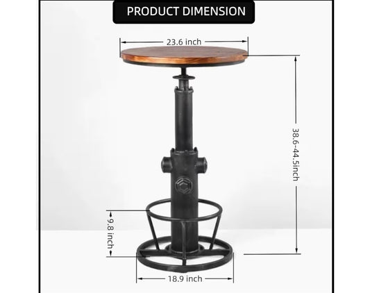 Bistro bar table